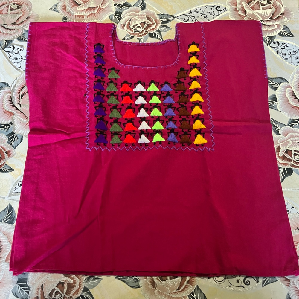Handmade Blouse Made In Oaxaca Mexico